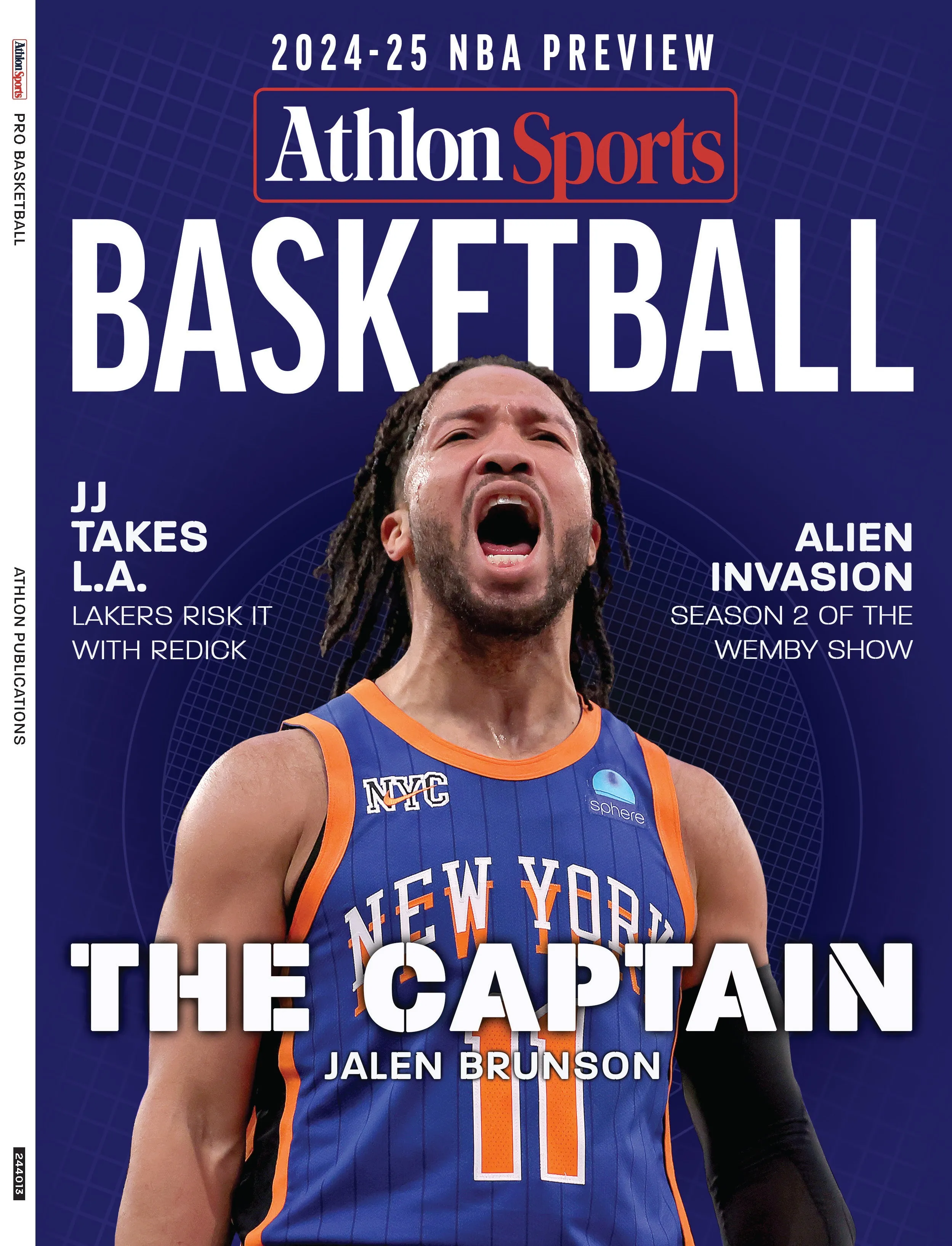 Athlon Sports - 2024-25 NBA Preview: 15 Key Storylines, Lakers JJ Redick Gamble, Wemby's Alien Invasion, In-Depth Conference Previews, Bold Predictions, Fantasy Guide, Lebron James, Steph Curry & More