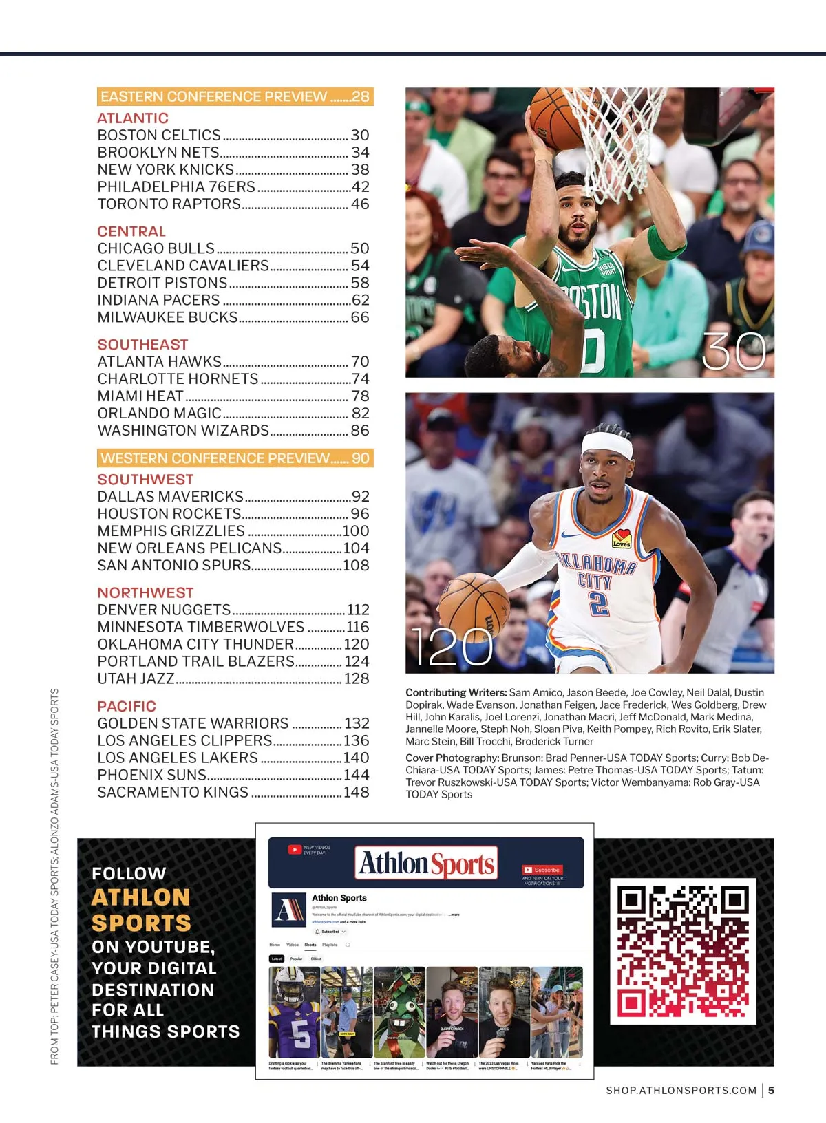 Athlon Sports - 2024-25 NBA Preview: 15 Key Storylines, Lakers JJ Redick Gamble, Wemby's Alien Invasion, In-Depth Conference Previews, Bold Predictions, Fantasy Guide, Lebron James, Steph Curry & More