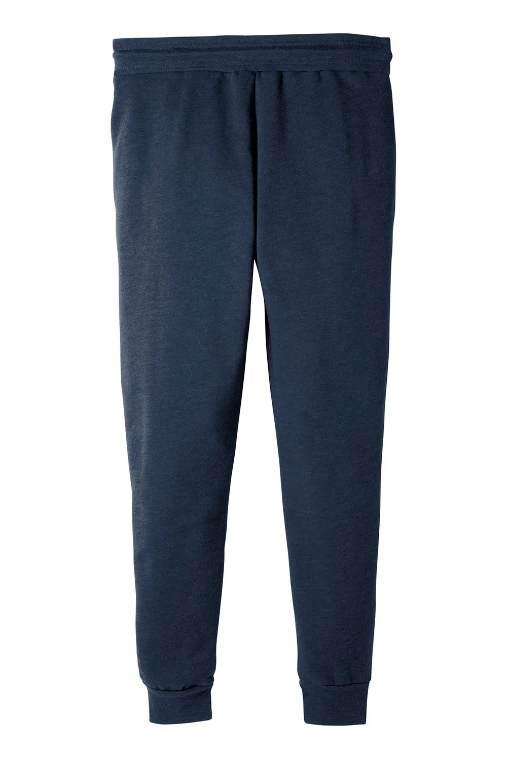 Bella   Canvas Mens Jogger Sweatpants w/ Pockets - Heather Navy Blue