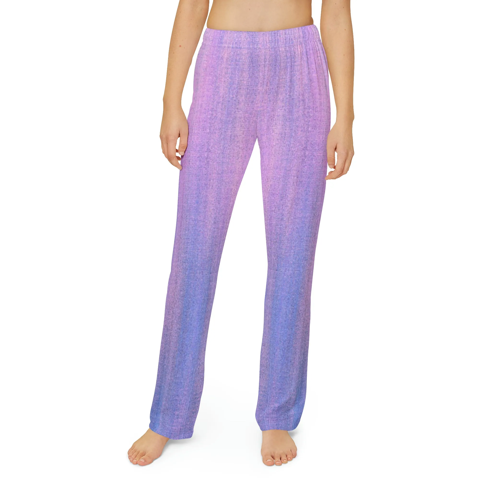 Blue & Purple Metalic - Inovax Kids Pajama Pants