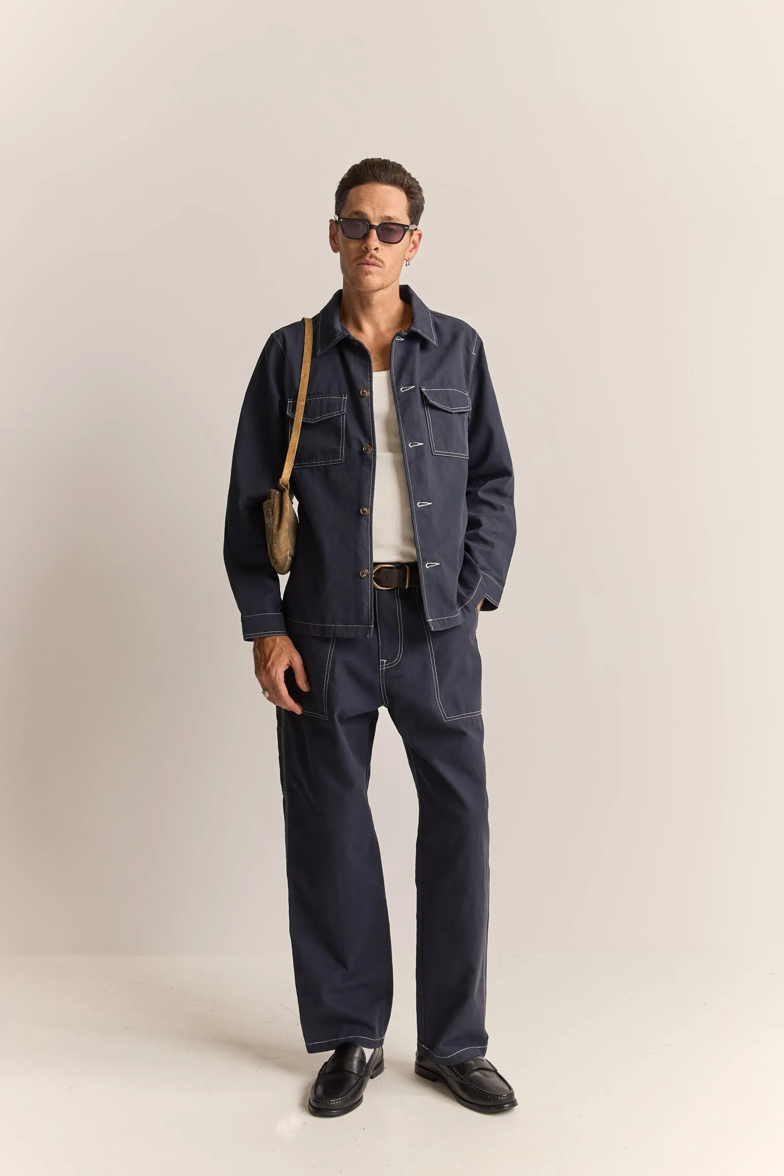 Carpenter Canvas Pant Indigo