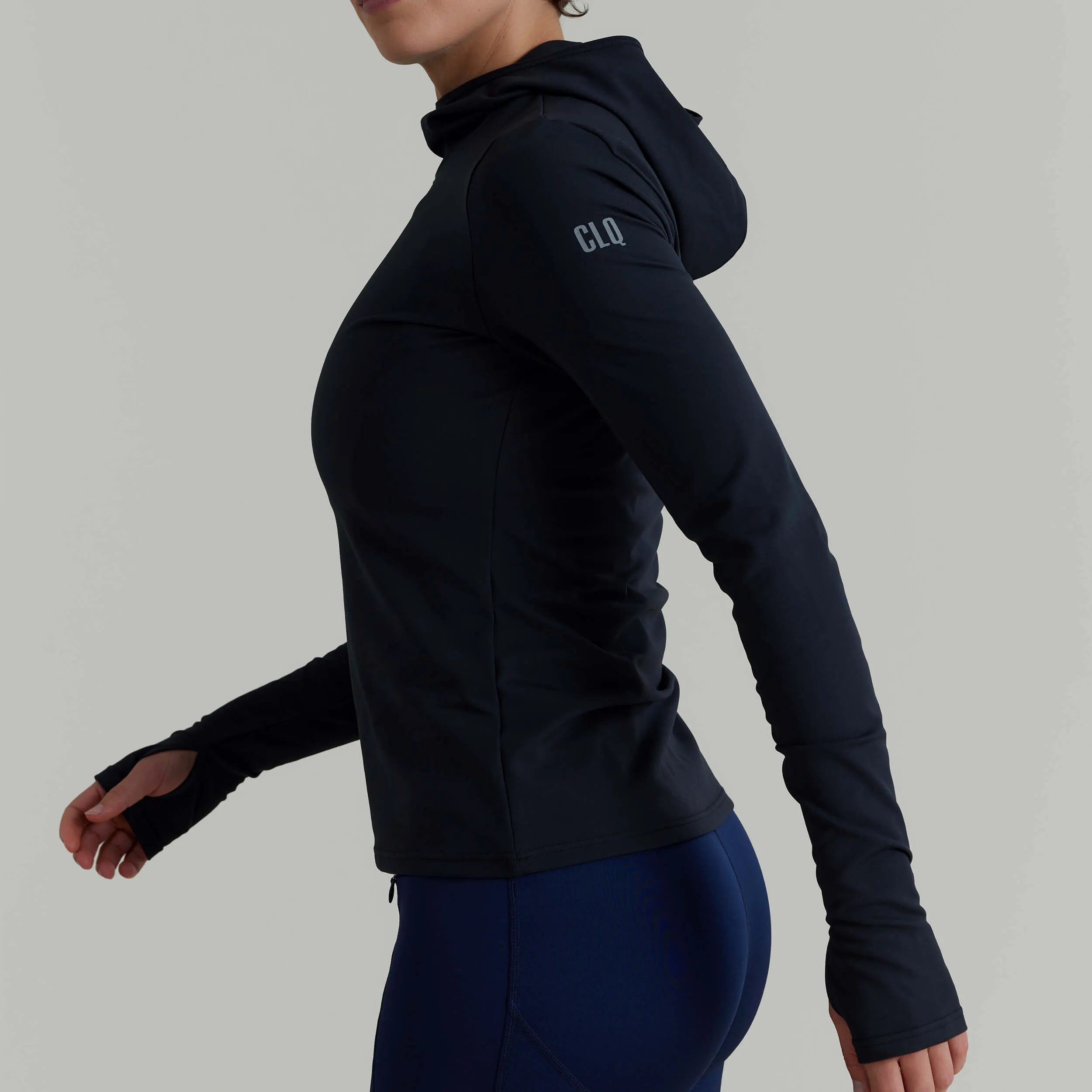 CLQ Running Hooded Top