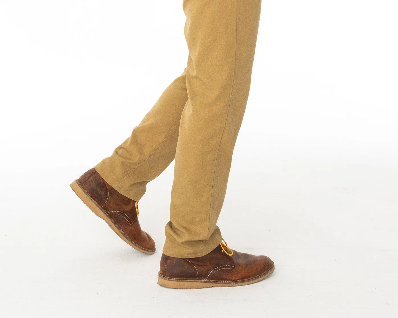 Comfort Canvas Pants - Camel