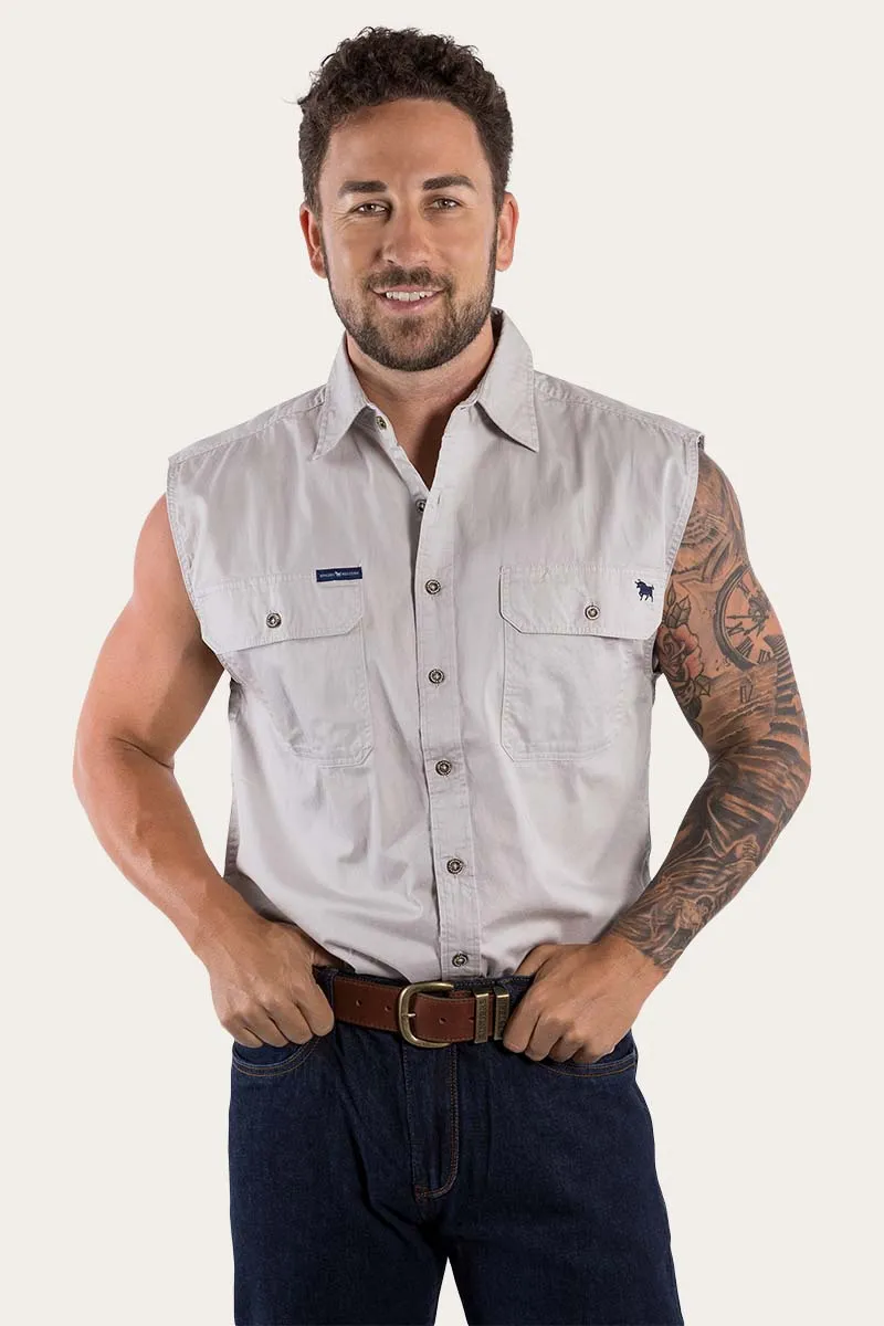 Cotton Rob Roy Men's Sleeveless Work Shirt