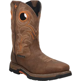 Dan Post Men's Storms Eye Waterproof Brown Work Boots DP56414