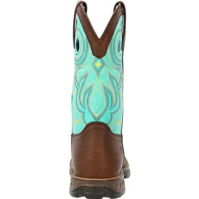 DRD0419 Durango Women's Maverick Western 10" Waterproof Pull-On Boot Soft Toe