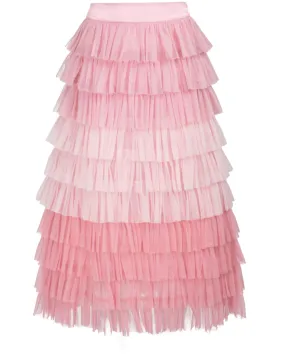 Falling Petals Skirt | Pink