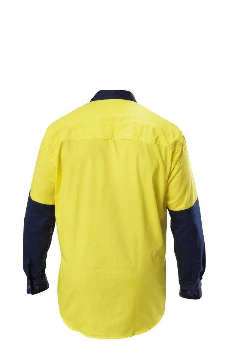 Hard Yakka Koolgear Hi-visibility Cotton Ventilated Shirt Y07558