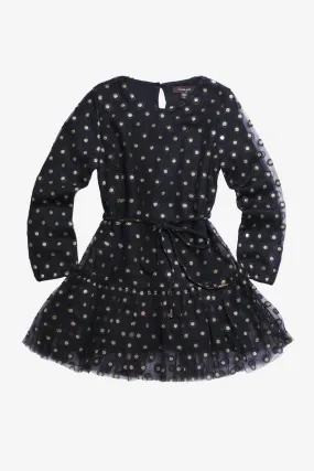 Imoga Polly Girls Dress - Black (Size 2 left)