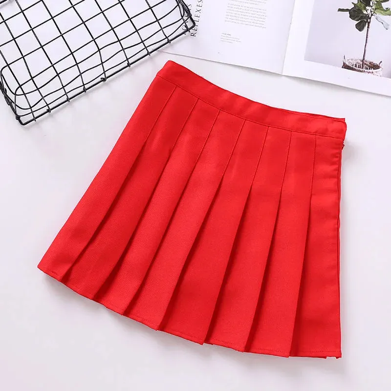 Korean Pastel High Waist Micro Sweet Style Skirts