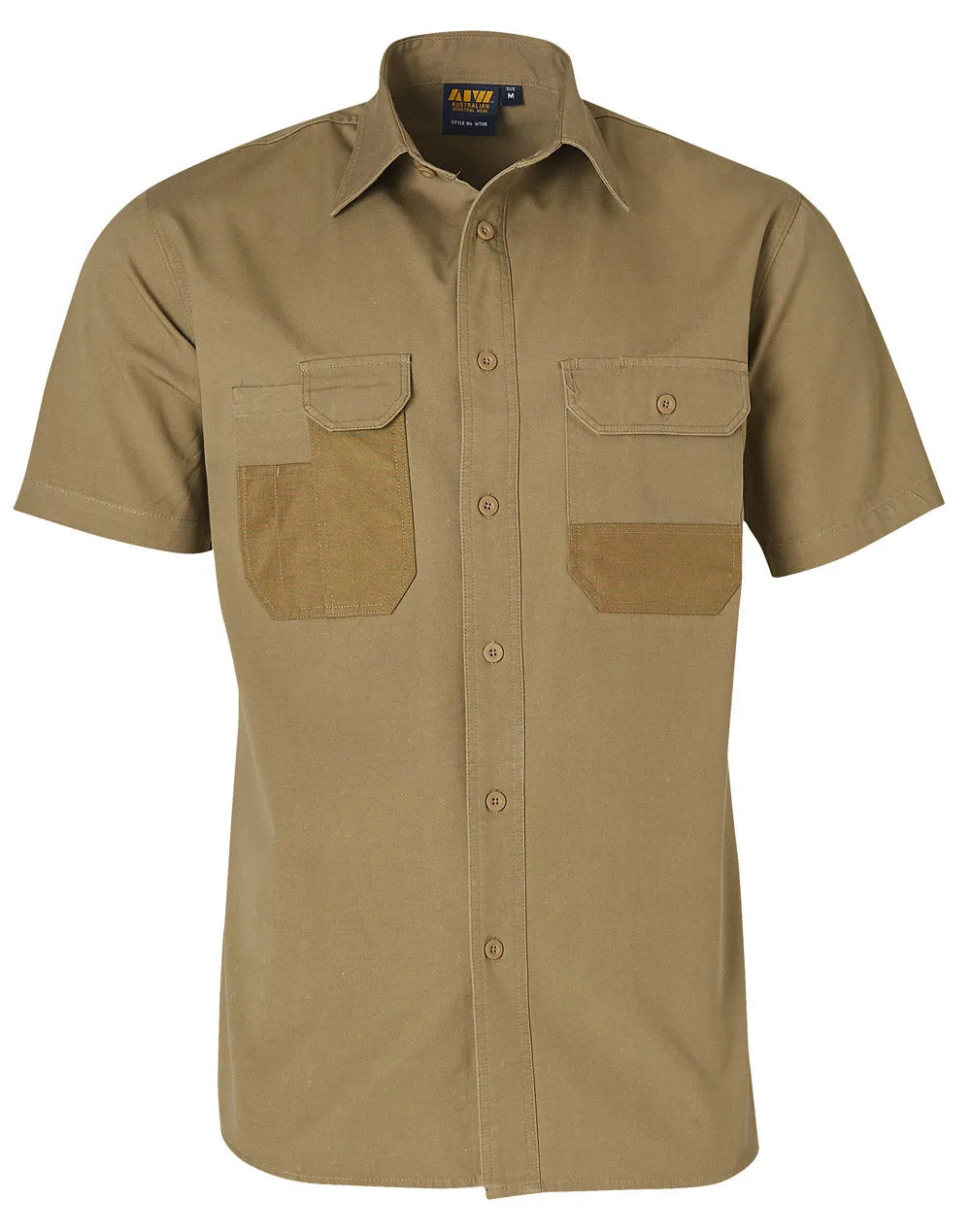 Mens Cordura® Durable Short Sleeve Work Shirt - WT05