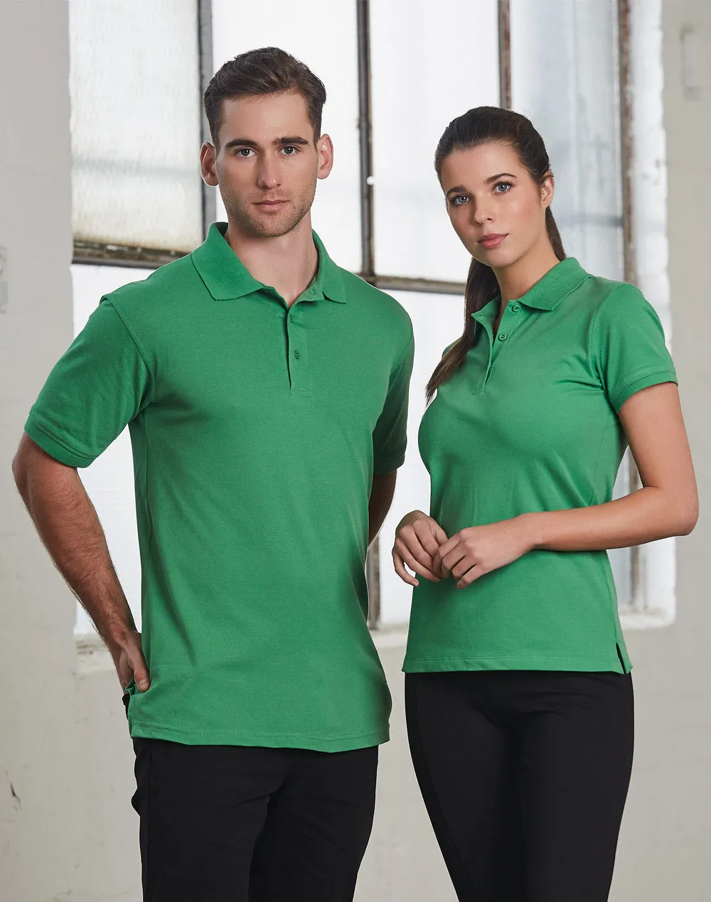 Men's Cotton Stretch Polo - PS55