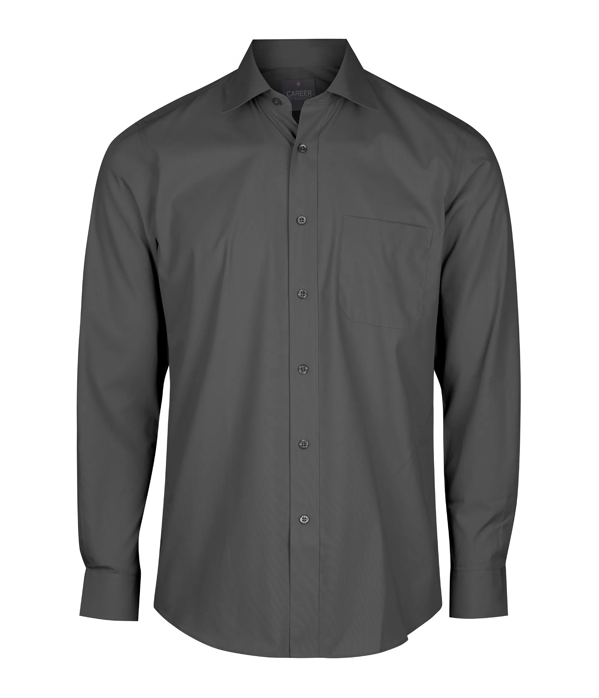 Men's Premium Poplin Long Sleeve Shirt - 1272L (3 colours)