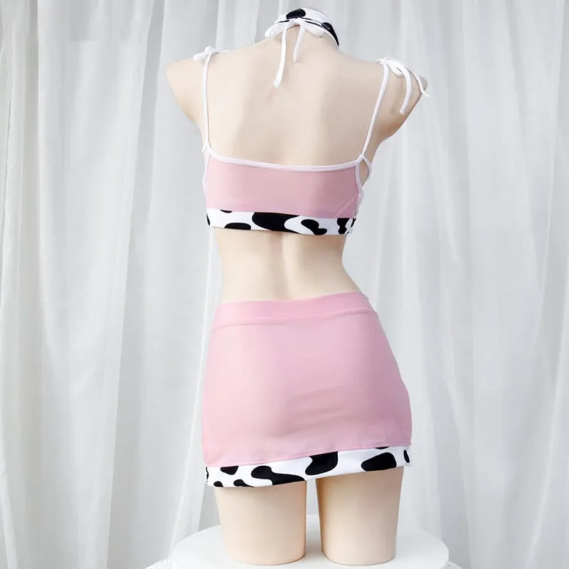 Milk Me! Cow Print 3pc Set