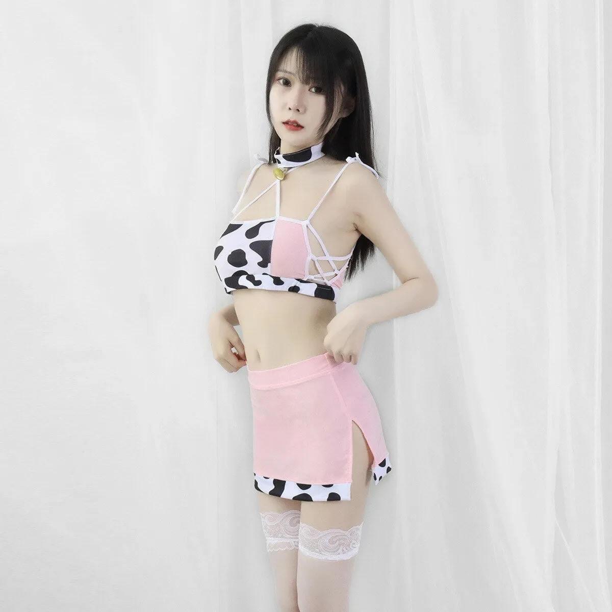 Milk Me! Cow Print 3pc Set