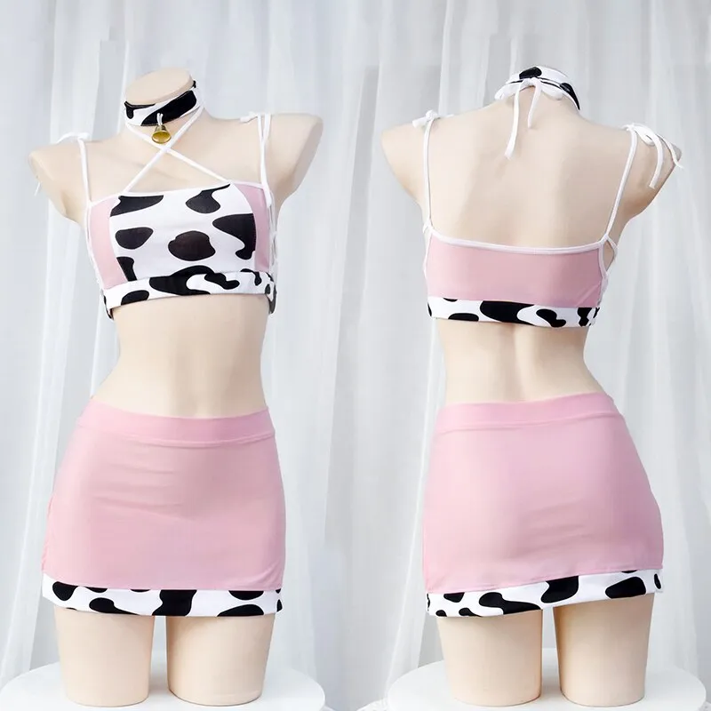 Milk Me! Cow Print 3pc Set