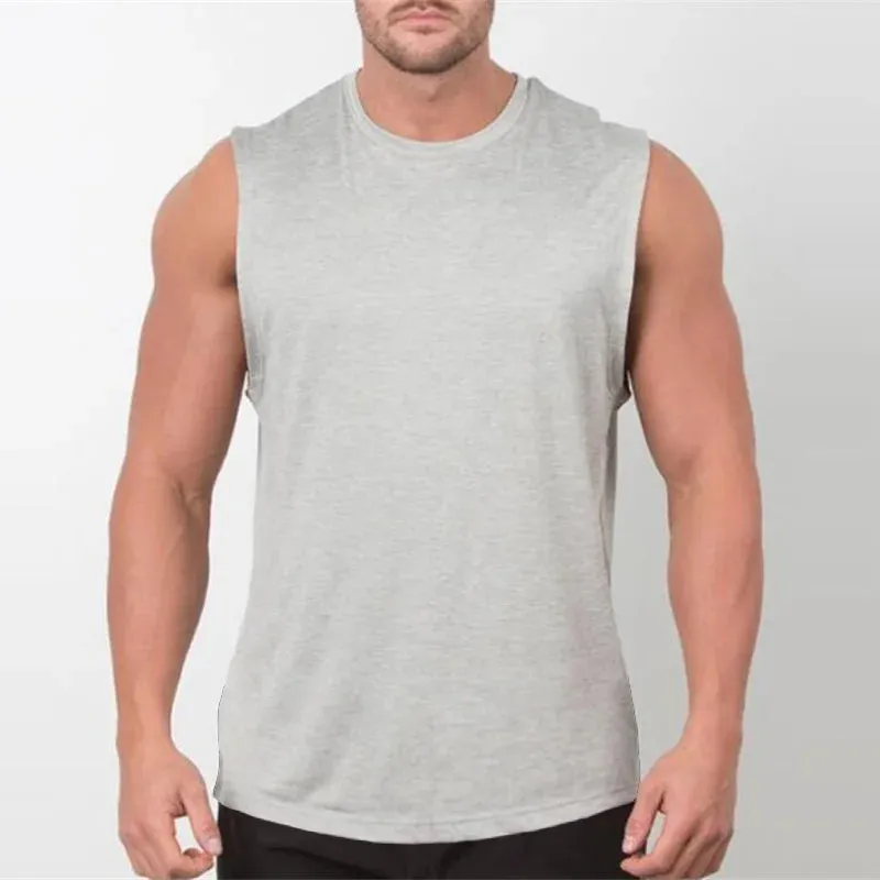 New OB Plain Bodybuilding Tank Top