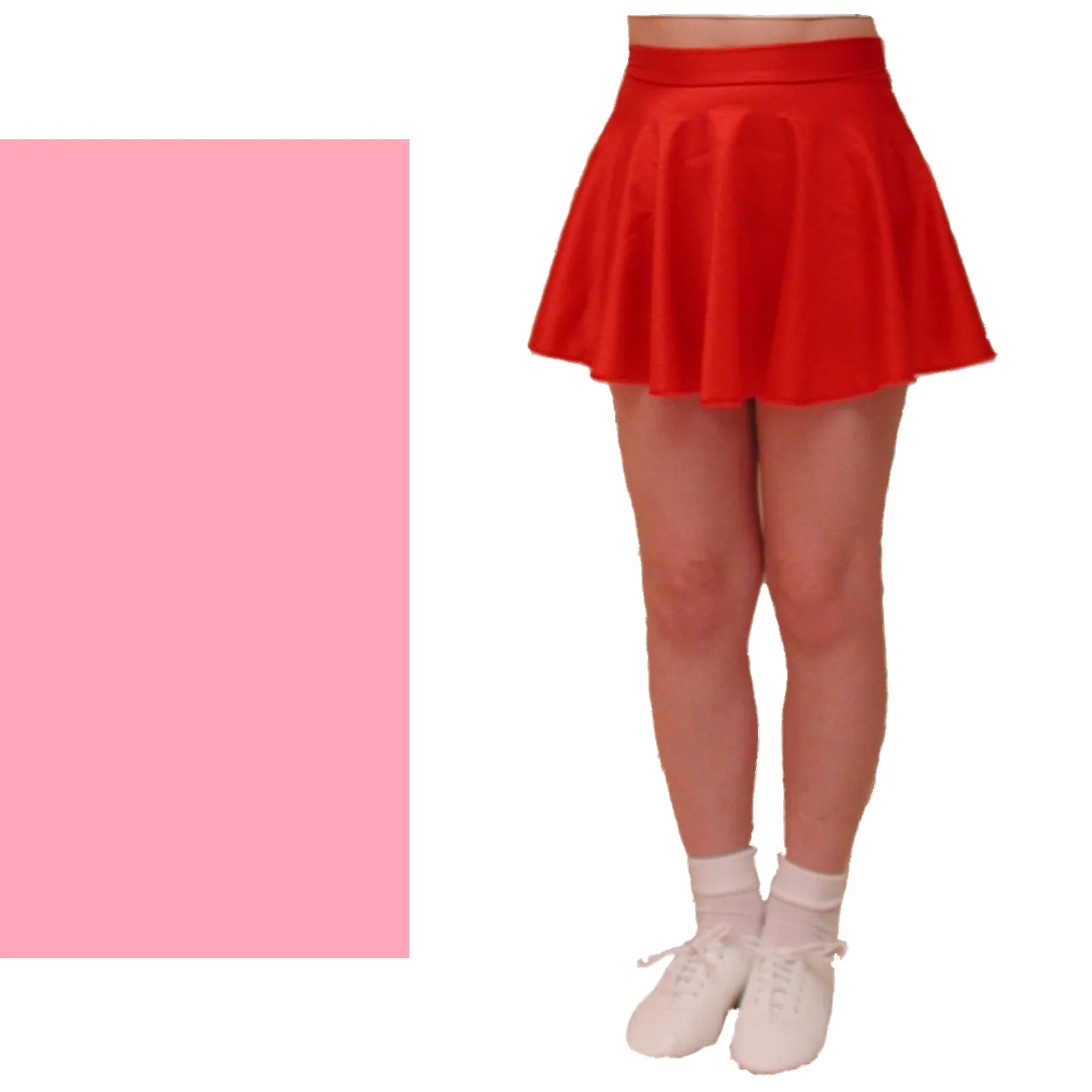 SALE - ECS - NYLON LYCRA SHORT LENGTH CIRCULAR DANCE SKIRT