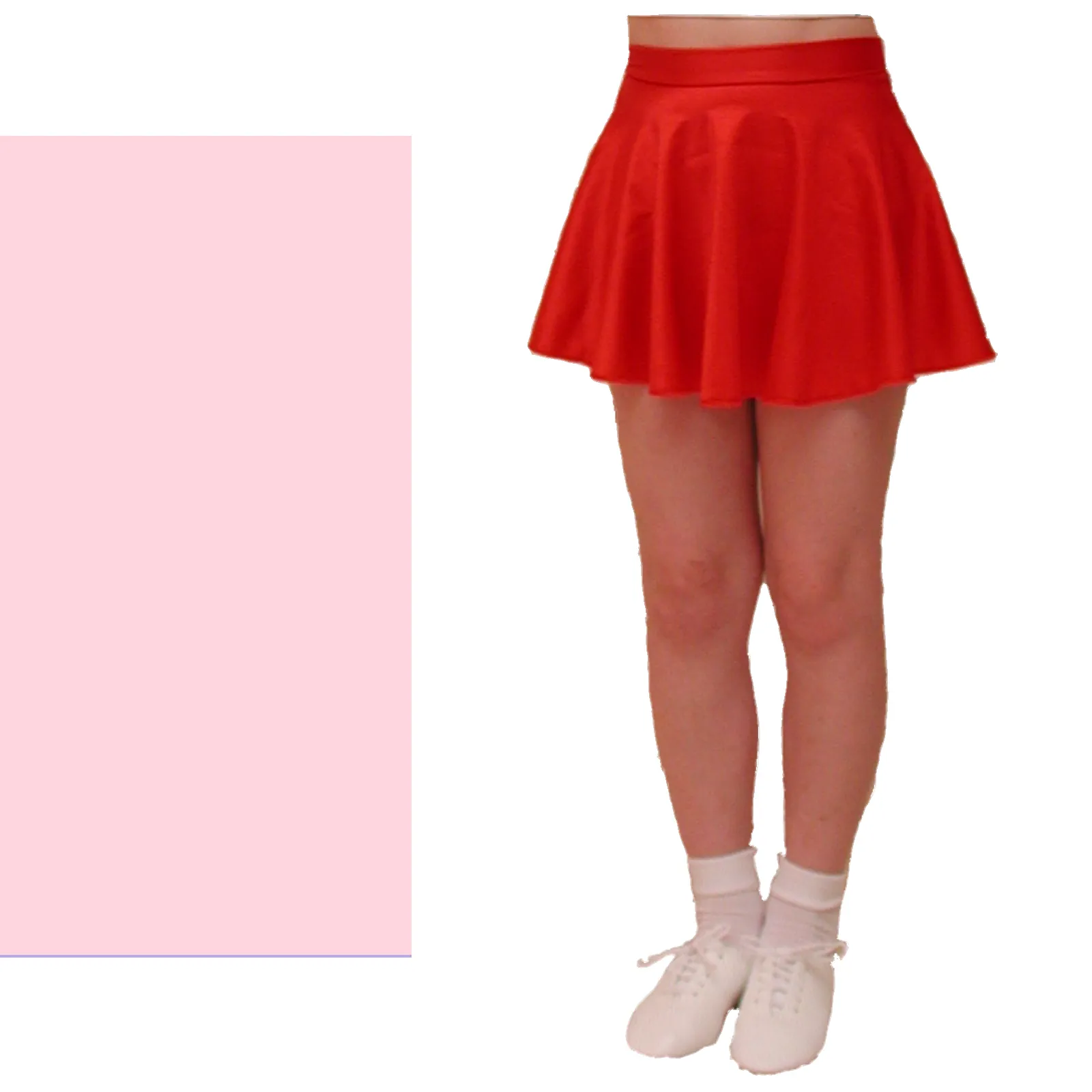 SALE - ECS - NYLON LYCRA SHORT LENGTH CIRCULAR DANCE SKIRT