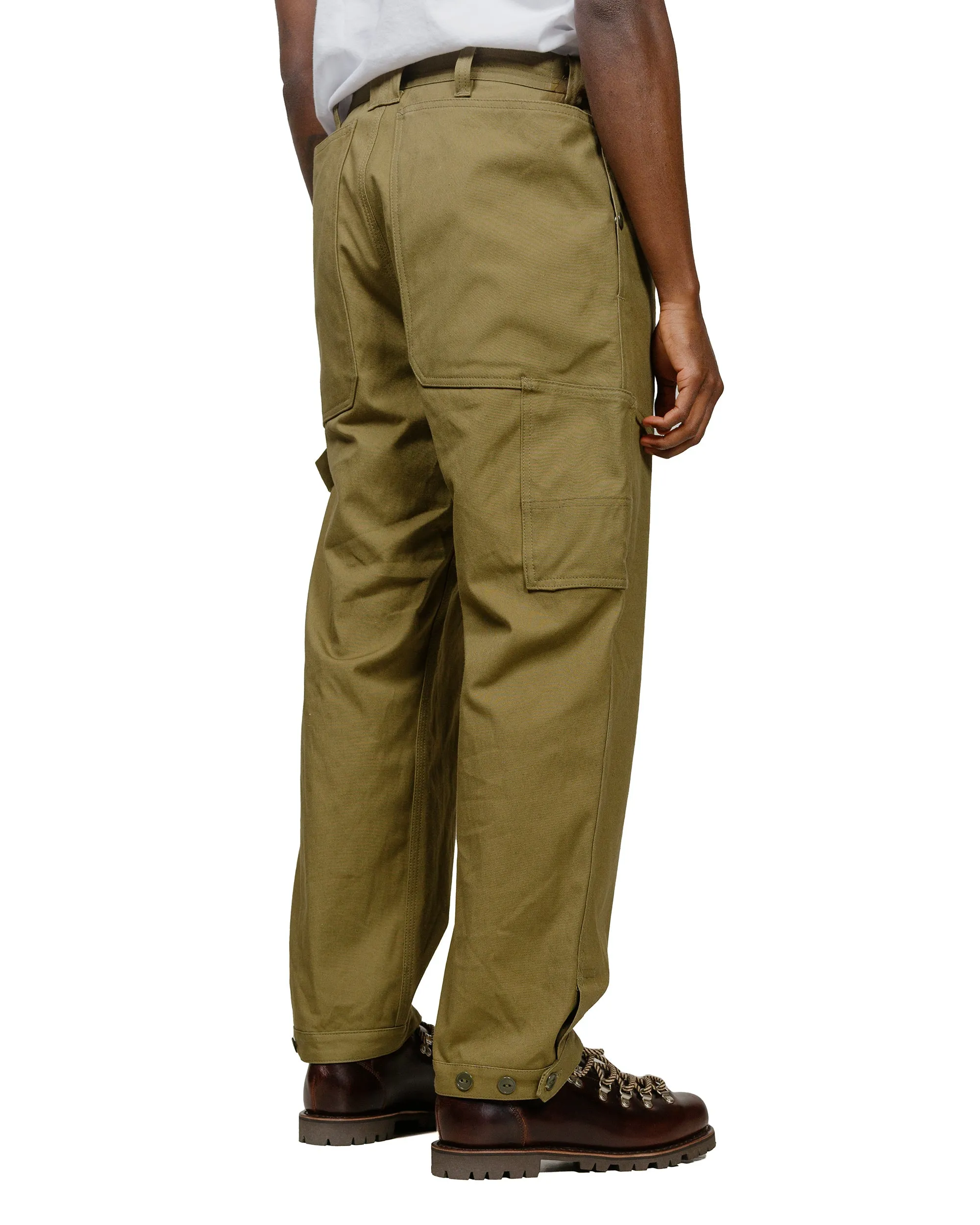 Sassafras Fall Leaf Gardener Pants 4/5 Canvas Olive