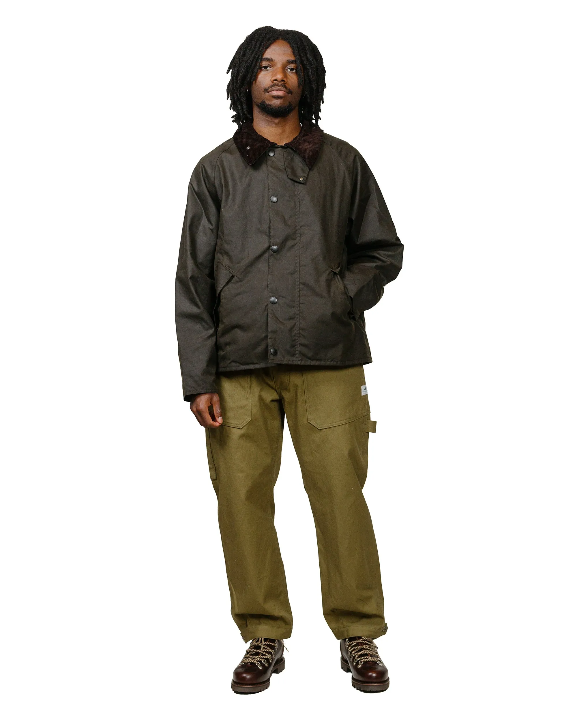 Sassafras Fall Leaf Gardener Pants 4/5 Canvas Olive