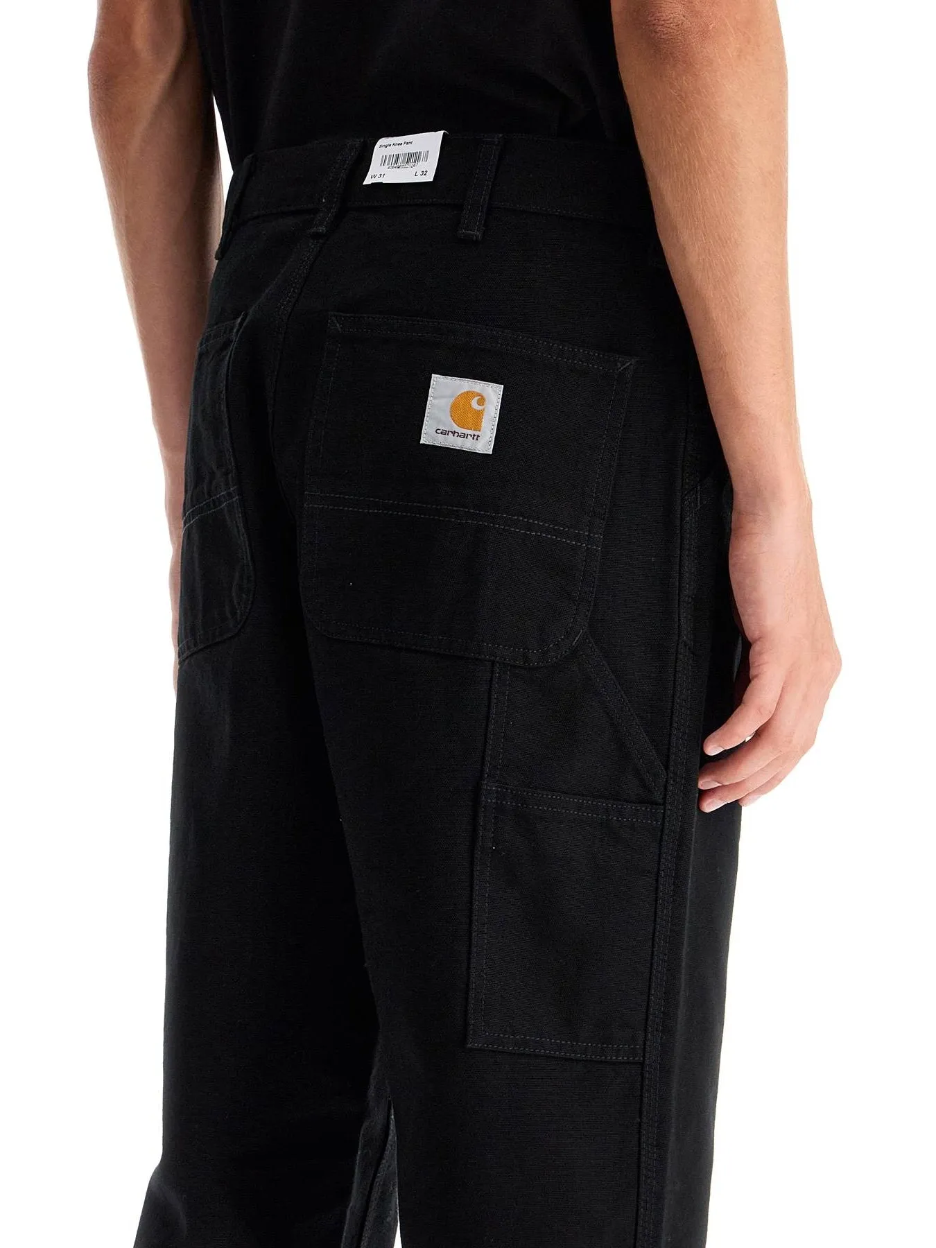 Single Knee Canvas Trousers