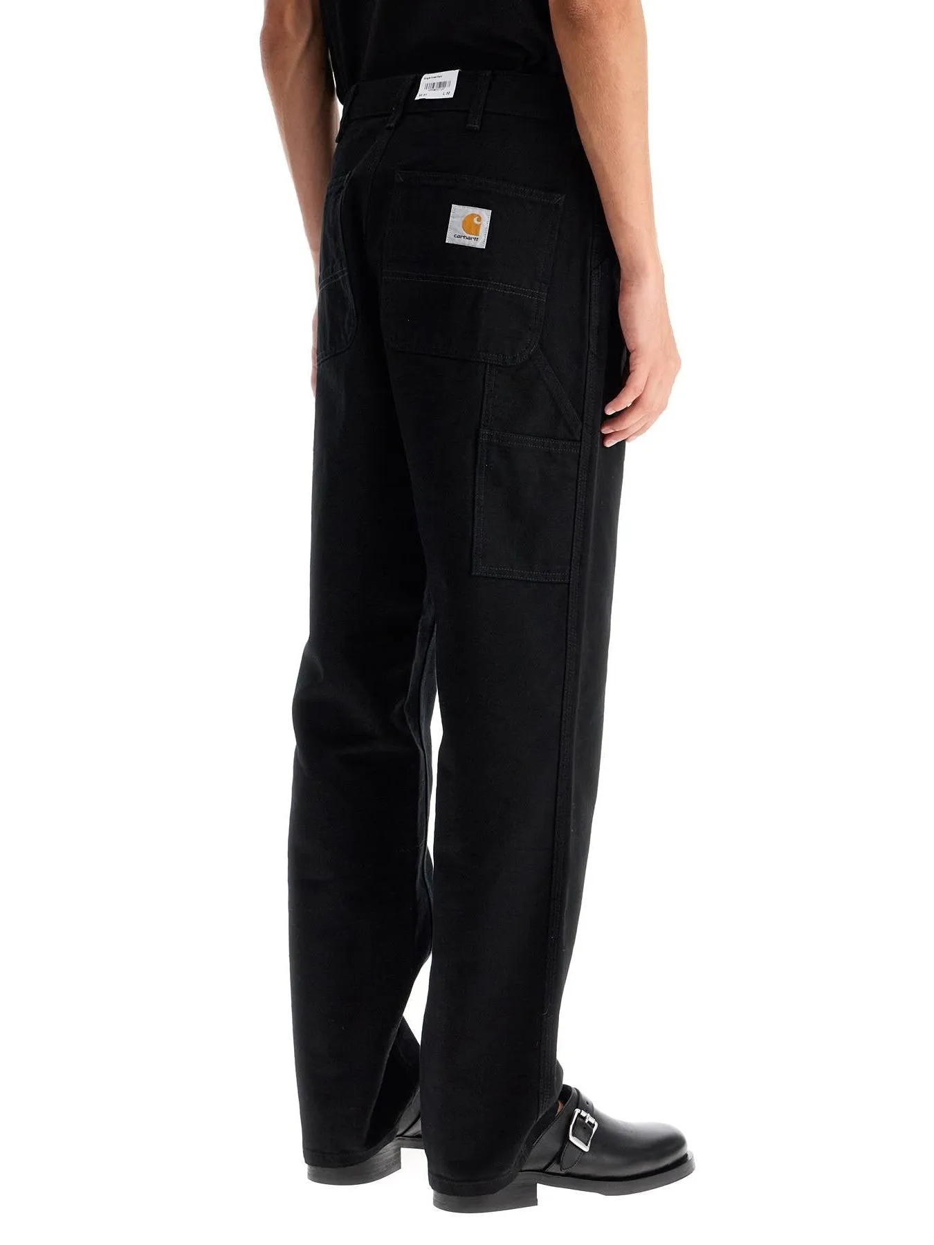 Single Knee Canvas Trousers