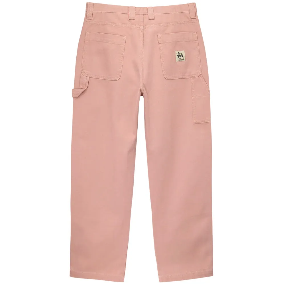 STÜSSY CANVAS WORK  PANT // SALMON