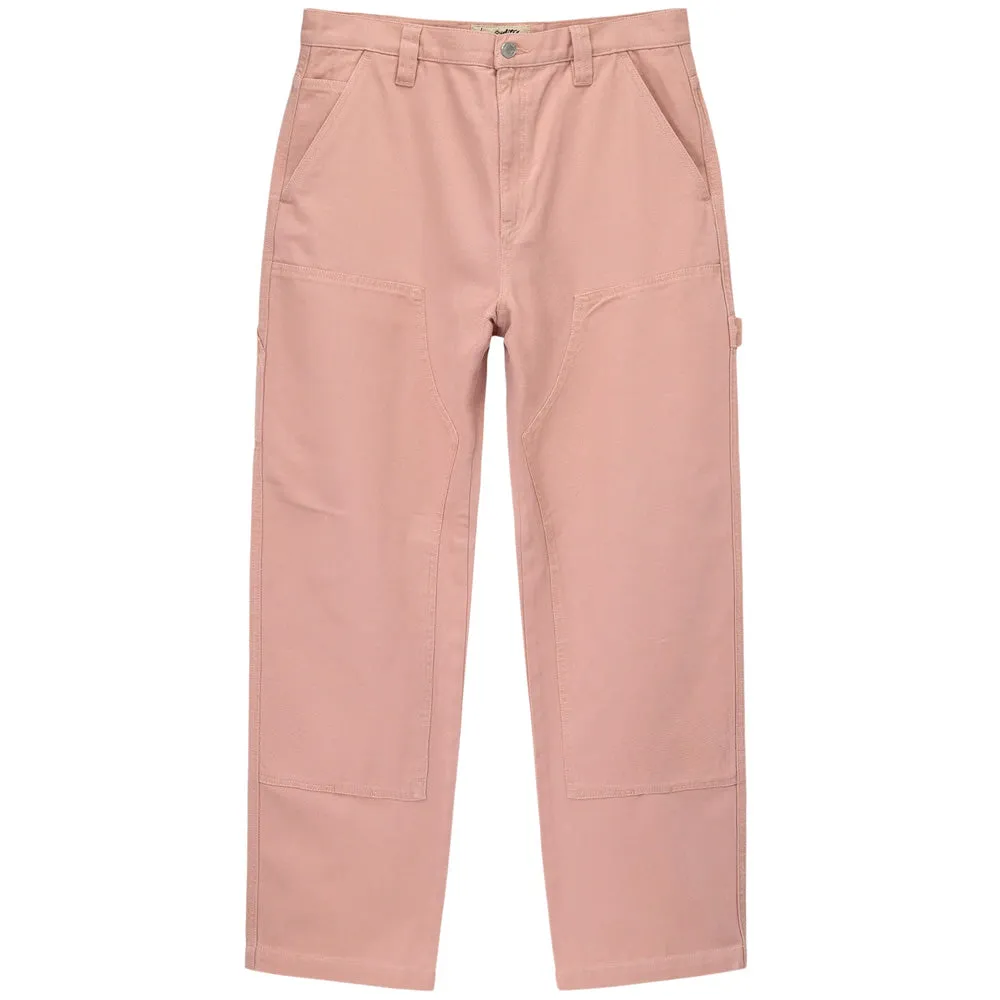 STÜSSY CANVAS WORK  PANT // SALMON