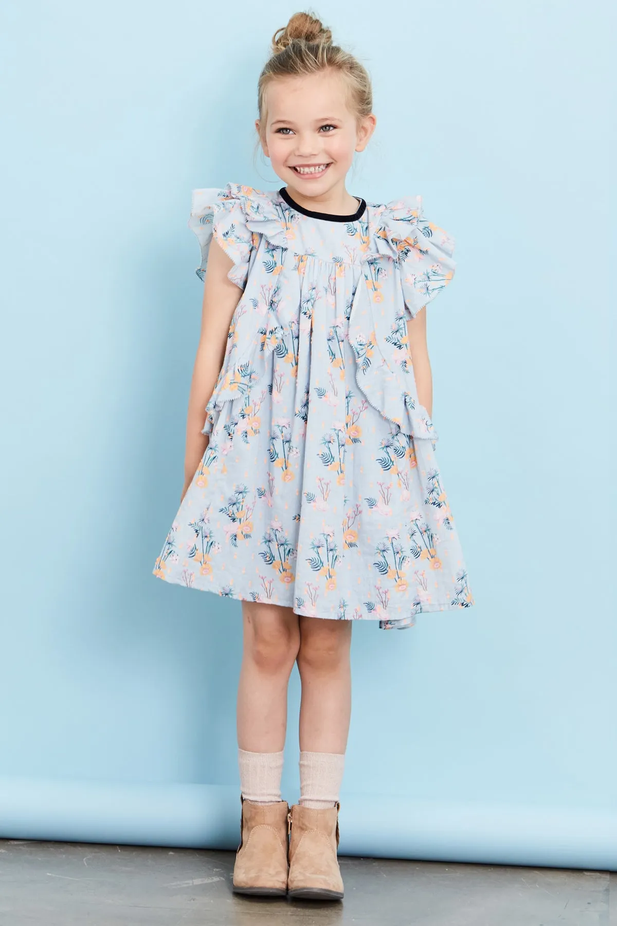 Velveteen Tess Girls Dress (Size 3 left)