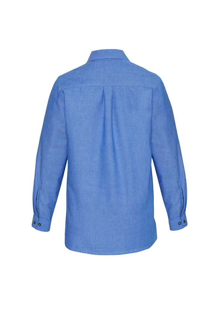 Women's Chambray Long Sleeve Shirt - LB6201